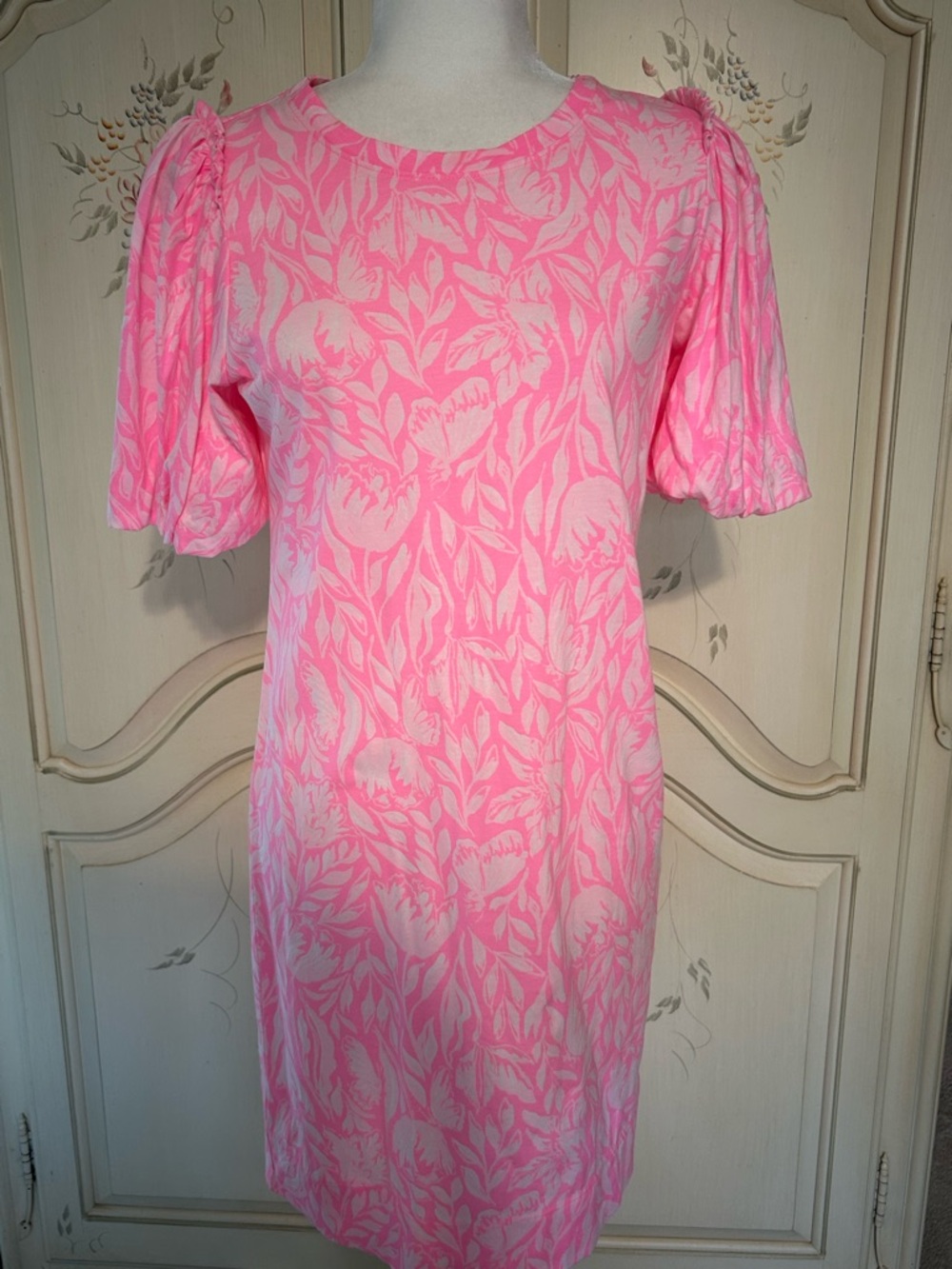 Lilly Pulitzer Rousseau Pink Floral Mercer Dress